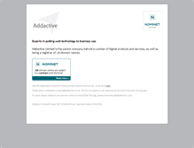 Tablet Screenshot of addactive.co.uk